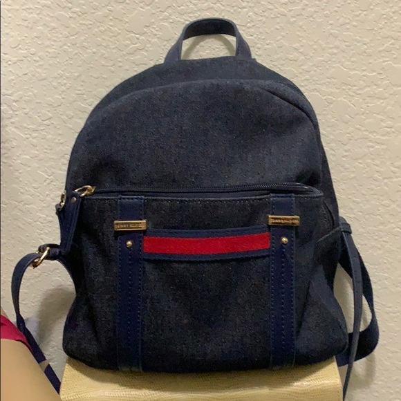 tommy hilfiger denim backpack